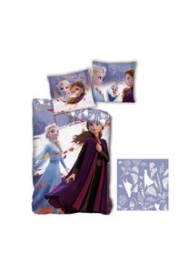 Комплект постельного белья детский Disney Frozen, 140x200 см, синий