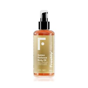 Freshly Cosmetics Масло для тела Golden Radiance Увлажняющее масло для тела Масло от растяжек для тела и беременных 200 мл