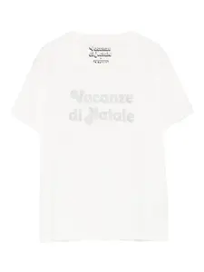 Футболка Emilie W X Vacanze di Natale Mc2 Saint Barth, белый