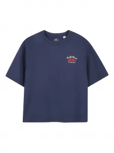 Футболка с принтом Timberland Kids, синий