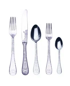 Набор столовых приборов Casablanca, 5 предметов Mepra, silver-tone