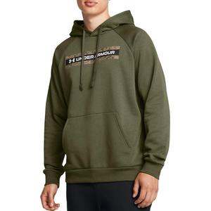 Under Armour Свитшот Rival мужской зеленый