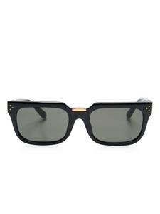 Linda Farrow солнцезащитные очки Yoan в прямоугольной оправе, черный