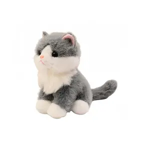 Плюшевая кукла котенка высота 22 см Lionf