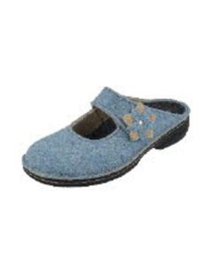 синие тапочки Finn Comfort