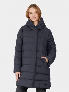 Стеганое пальто Нелла темно-синего цвета Didriksons