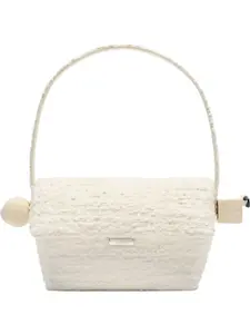 Сумка через плечо Rond Carré JACQUEMUS, белый