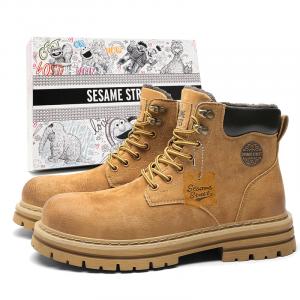 Мартин Бут унисекс SESAME STREET, коричневый коричневый[short plush style]