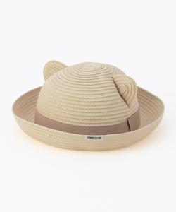 Плетеная шляпа с ушками