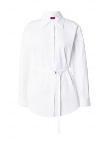 HUGO Блузка 'Eyane' в белом цвете