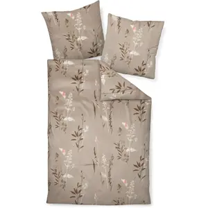 Постельное белье Janine «моменты98114 02», на молнии, цвет kastanie koralle