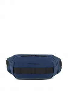 Поясная сумка с логотипом Piquadro, синий