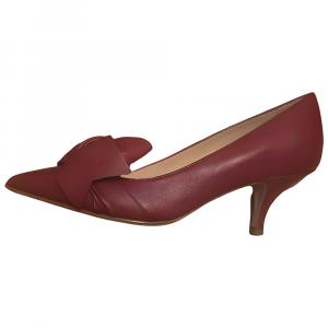 RED VALENTINO Туфли на высоком каблуке с конусообразным каблуком, женские, красные