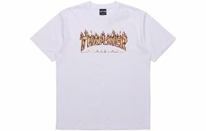 Thrasher Футболка Unisex White Japan Version