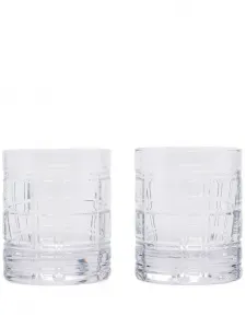 Набор стаканов Hudson Plaid-Tumbler Ralph Lauren Home, нейтральный