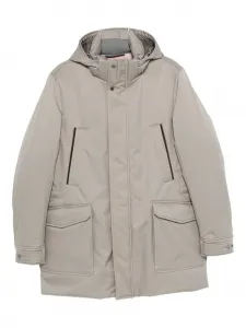 Куртка с капюшоном Moorer, серый