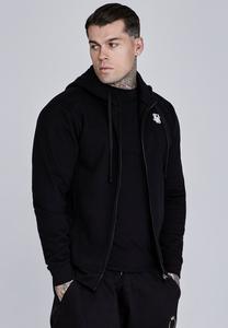 Толстовка SIKSILK Zip-up sweatshirt, Black