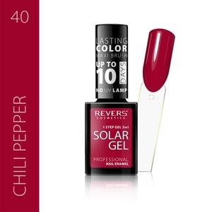 Лак для ногтей Solar Gel № 40 с глянцевым покрытием Revers