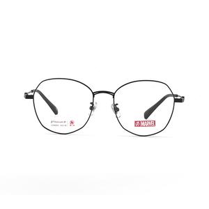 MARVEL Оправы для очков из сплава неправильной формы унисекс, Bright Black C011