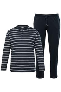 Длинная пижама Men Plus, темно-синий