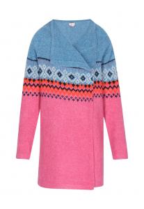 Вязаный кардиган IZIA Knit Cardigan, фуксия