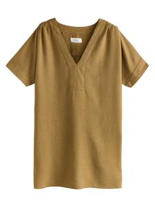 Платье Next, оливковый