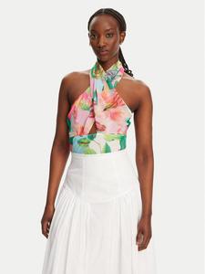 Блузка regular fit Fontes Halter 59898TB Bardot, мультиколор