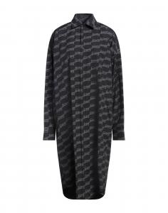 Платье миди Balenciaga, черный