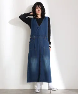 Джинсовая юбка-свитер Cache-coeur