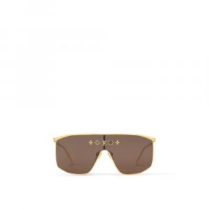 Солнцезащитные очки LV Golden Mask Louis Vuitton, золотой