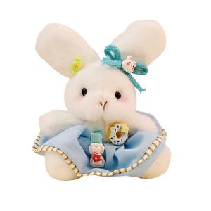 Милый кролик медвежонок плюшевый кулон высота 14см LOGISTAR