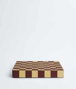 Наборы для игры в шахматы и шашки BOTTEGA VENETA, бароло/соломенный