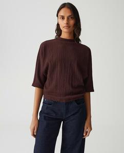 Футболка OPUS REGULAR FIT ELASTIC BAND, Dark Grape/Dark Purple