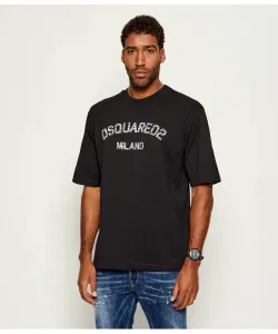 Футболка Loose fit Dsquared2, черный