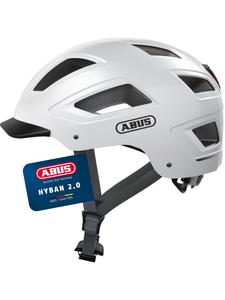 ABUS Велосипедный шлем Hyban 2.0 - белого цвета