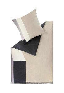 Постельное белье сатиновое Schöner Wohnen Jolie, 155x220 см, антрацит