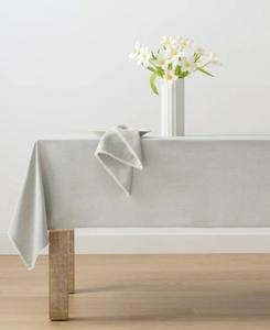 Скатерть Lenox French Perle 60" x 102" Macy's, цвет dove gray