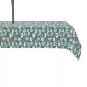 Водоотталкивающая, для наружного использования, 100 % полиэстер, 60x120 дюймов, абстрактная рыба