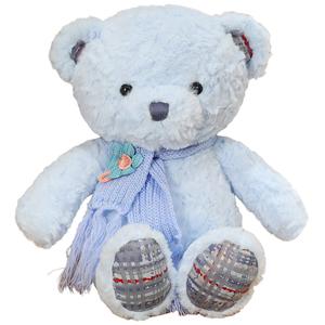 Милый шарф с обнимающимся медведем, разноцветные плюшевые мишки, высота 35см/50см/70см Mocha duck, синий