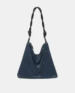 Сумка через плечо Freedom из металлической сетки Abbacino, белый