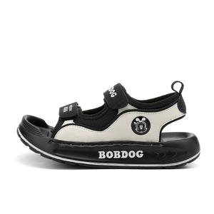 Детские сандалии BOBDOG, черный/белый