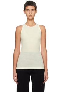 Майка Off-White с круглым вырезом BITE