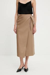 Юбка Answear.Lab, бежевый