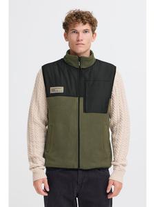BLEND Флисовый жилет BHMasis зеленого цвета