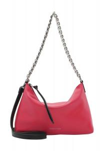 Сумка через плечо, эмблема, однотонная, женская Emily & Noah, розовый