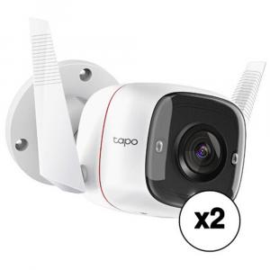 Уличная сетевая камера безопасности TP-Link Tapo C310 3 МП с Wi-Fi и ночным видением (2 шт.)