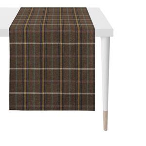 Настольный бегун Apelt Scott, 42x5x150 см, коричневый