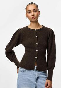 Кардиган Pieces PCANNIE, Hot Fudge/Dark Brown