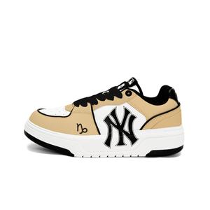 Кроссовки для скейтборда unisex с амортизирующей стелькой Chunky Liner и износостойкой подошвой, низкие MLB, коричневый