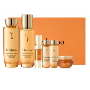 Royal Time Ginseng набор для ухода за кожей увлажняющий, питающий и гидратирующий комплект из 6 предметов Sulwhasoo